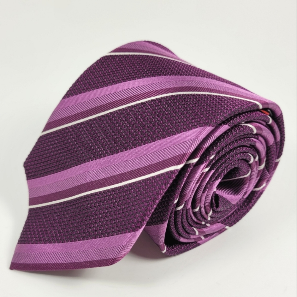OLYMP | 100% silk handmade striped tie